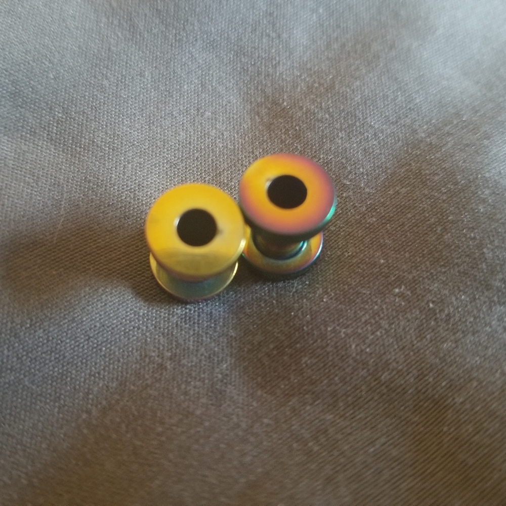 5mm Externally Threaded Multicolor Plugs Gauges